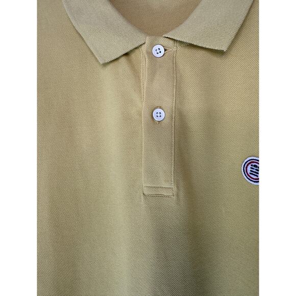 Serge Blanco Men's Yellow Preppy Slim Fit Short Sleeve Polo Shirt Size XL‎ - Picture 4 of 12
